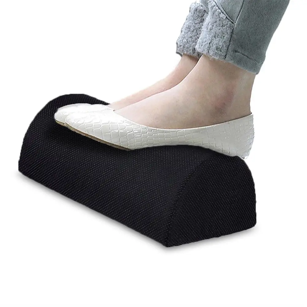 Мягкая дышащая моющаяся подушка для ног для дома и офиса с медленным отскоком, эластичная хлопковая подставка для ног# 4O - Цвет: B