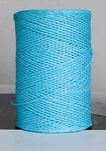 500 г/рулон соломенные из пальмового волокна пряжа для ручного вязания летняя соломенная шляпа сумки Органическая пряжа крючком ручной работы DIY материал - Цвет: lake blue