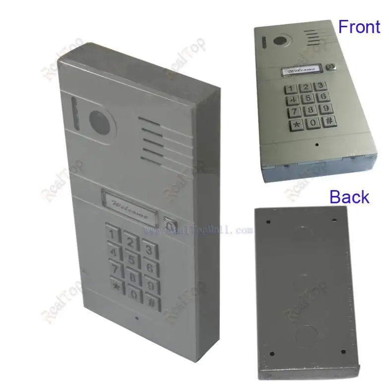 global Mobile video door phone 3G 4G/WiFi IP intercom system two ways communicate/remotely control via smartphones