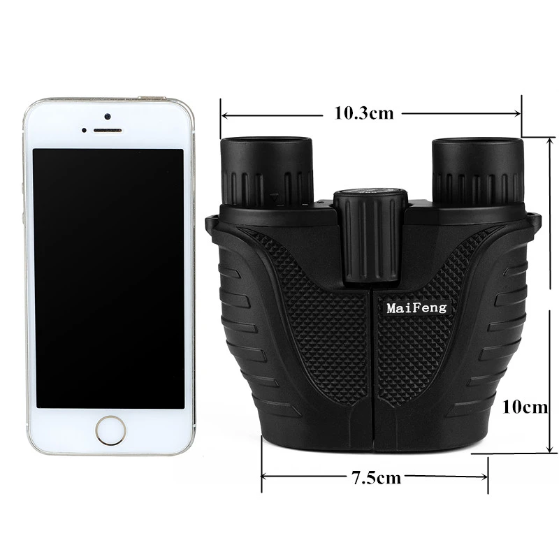 المهنية المحمولة مناظير Maifeng 10X25 مجهر HD المدمجة عالية الطاقة تلسكوب Lll للرؤية الليلية للماء للتخييم