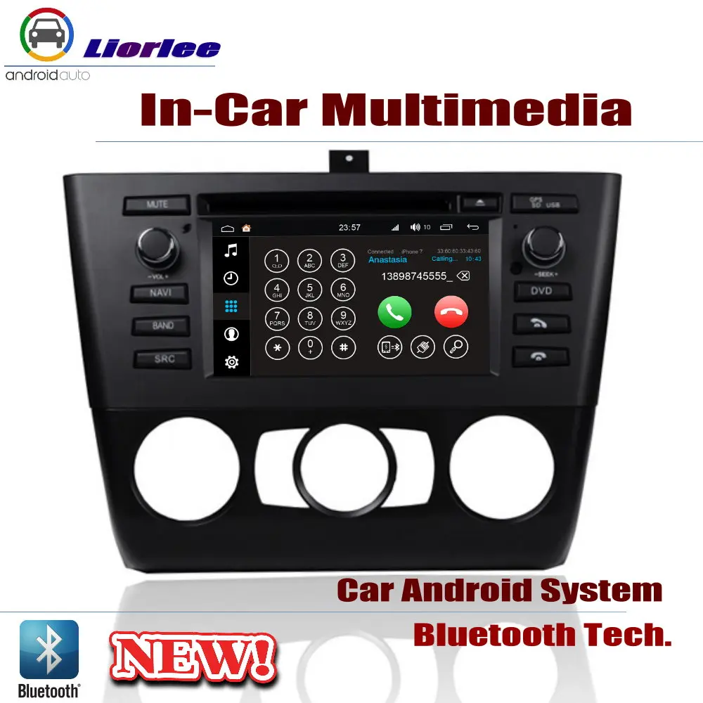 Excellent For BMW 1 Series E81/E82/E87/E88 2004~2011 Car Android Player CD DVD GPS Navigation System Radio Stereo Integrated Multimedia 4