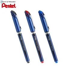 Быстросохнущая гелевая шариковая ручка Pentel, нейтральная ручка BLN25 0,5 мм, Япония, черный/синий/красный цвет