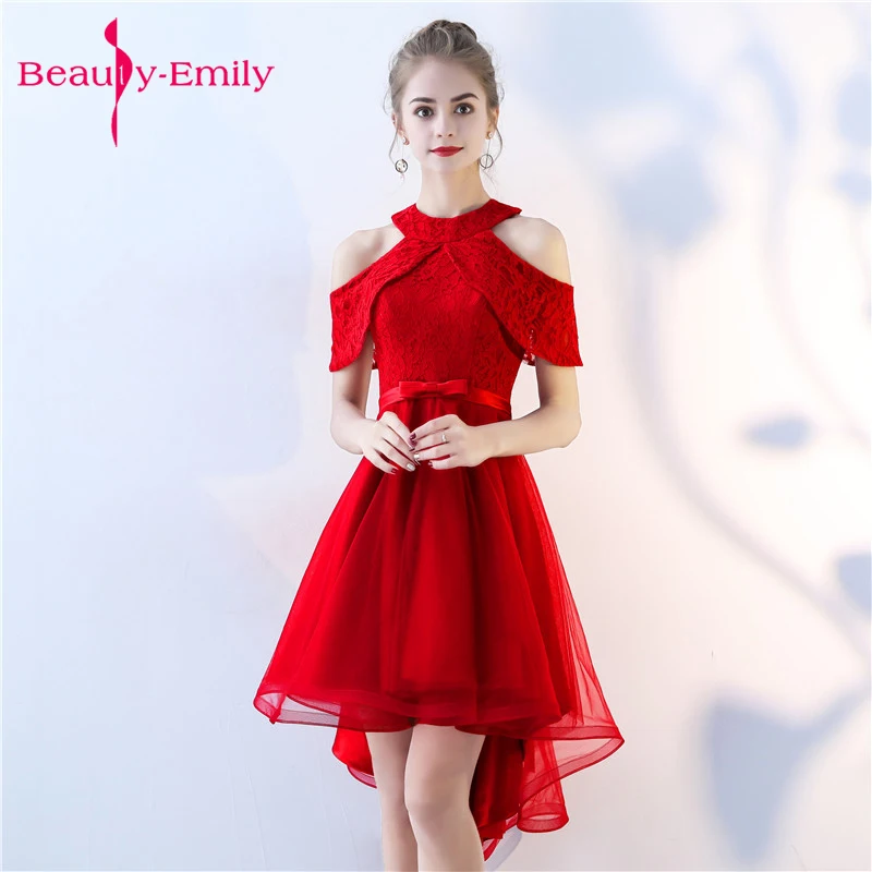 Beauty emily, новинка, вечерние платья, короткое платье на выпускной, новинка, без рукавов, с аппликацией, милые короткие платья для выпускных, вечерние