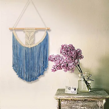 

Home Textile Tapestry macrame Bohemian color tapestry woven wall decoration soft home accessories sofa bed background JUL27