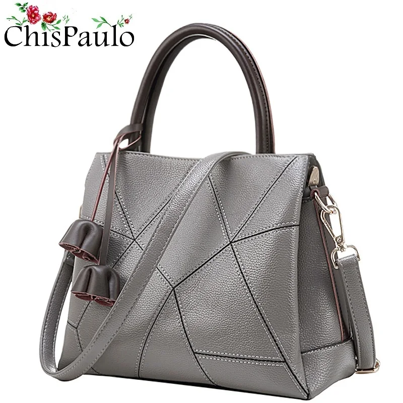 

Fashion Women's Pattern Handbags Genuine Leather Bags For Women 2018 Female Messenger Bags Casual Tote Ladies Shoulder Bags N416