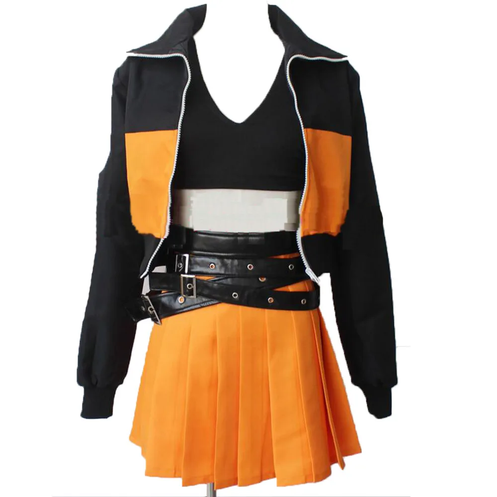 

Hot Anime Naruto Cosplay Costume the Akatsuki Cloak Jumsuit Wind Coat uniform sailor dress outfit custom halloween costume