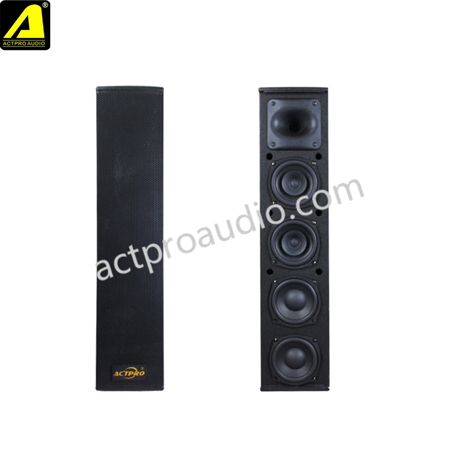 

Professional modular line array speaker dual 4.5inch 3 inch 5inch three way full range column speaker PA speaker sound system