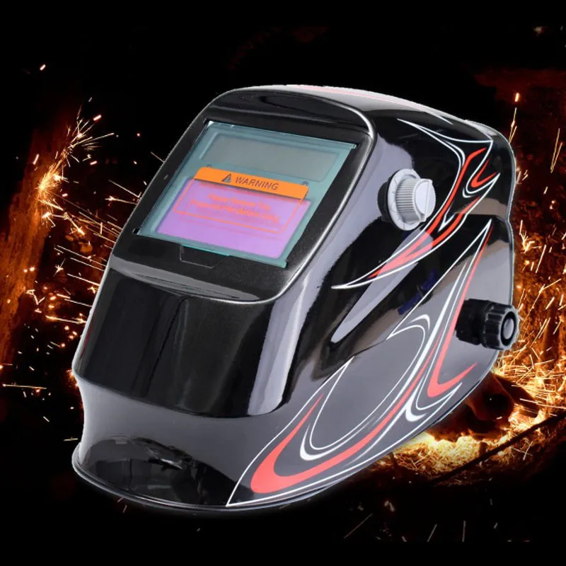 

Auto Darkening Solar Welding Welders Helmet Mask with Grind Mode Black