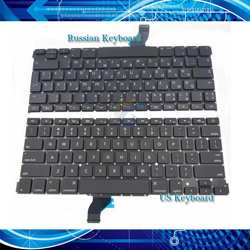 A1502 клавиатура для Macbook Pro ноутбук Retina 13," US/UK/французский/испанский/Пособия по немецкому языку/русский/итальянский/Корейская клавиатура 2013