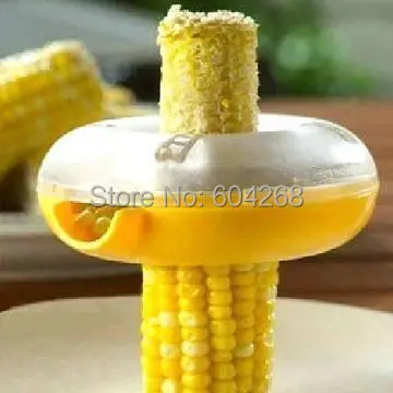

RLJLIVESKitchen Helper Easy Peel Tool One Step Corn Kerneler Stripper Peeler Remove Corn Cutter Remover