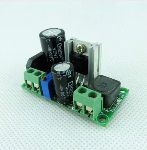 Защита от низкого напряжения AC-DC понижающий Питание модуль DC-DC Регулируемый Питание LM2596 Питание модуль