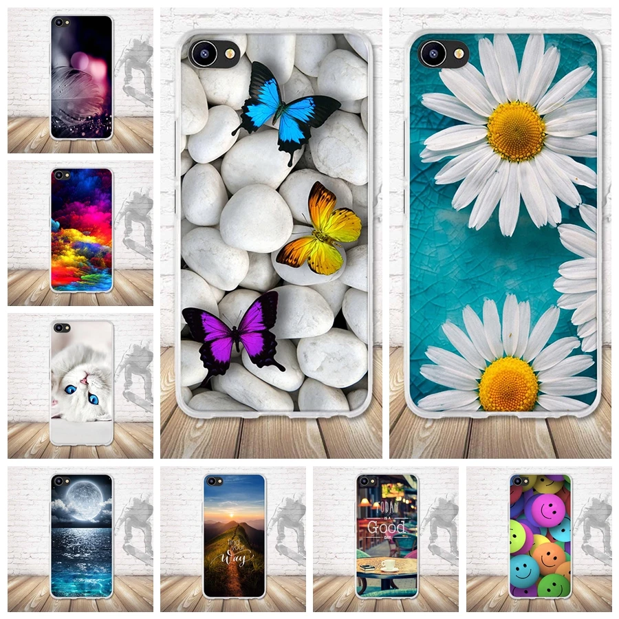 Мягкий ТПУ чехол для Meizu U20 Мягкие силиконовые с рисунком задняя крышка телефона
