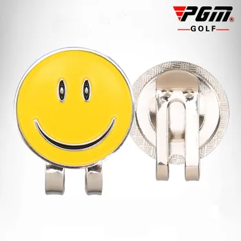 

Golf Cap Clip Golf Ball Marker with Smiling Face for Sports & Outdoors Accessories Tool Little Hat Decorated Hats