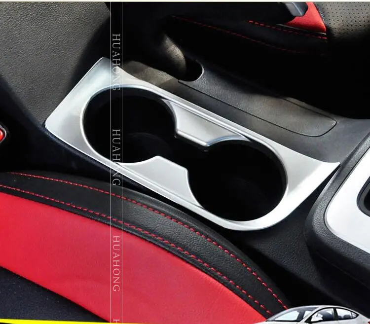 Vtear аксессуары для Hyundai Elantra держатель стакана воды декоративная крышка отделка рамка центральная консоль слот наклейка интерьер Авто