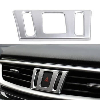 

For Nissan Murano 2015 16 17 18 2019 ABS Matte Car Front Middle Air Conditioning AC Outlet Vent cover trim accessories 1pcs