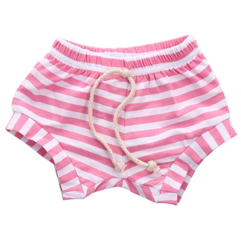 

Cute Infant Baby Boys Girls Baggy Shorts Bottoms Stripes Toddler Summer Bloomers New Hot Fashion