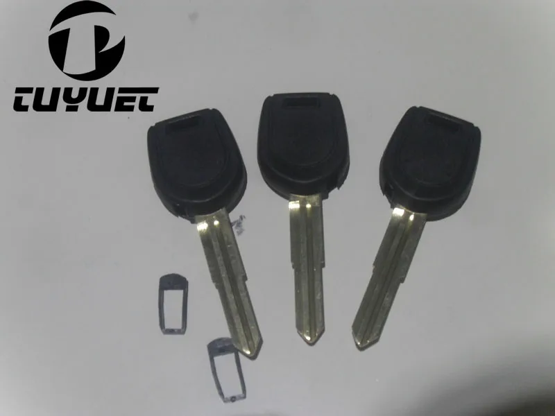Transponder Key Shell For Mitsubishi Right Blade FOB Car Key Blanks Key Case