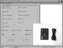 Поддержка настройки 8-10 цифровой безопасности черный USB датчик приближения Смарт RFID IC Card Reader 13,56 кГц