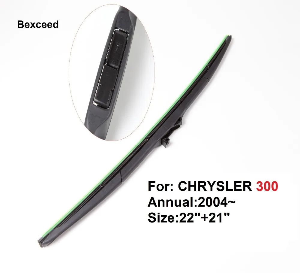 1 Set 22"+21" High Quality Bexceed of Car Windshield hybrid wiper blade