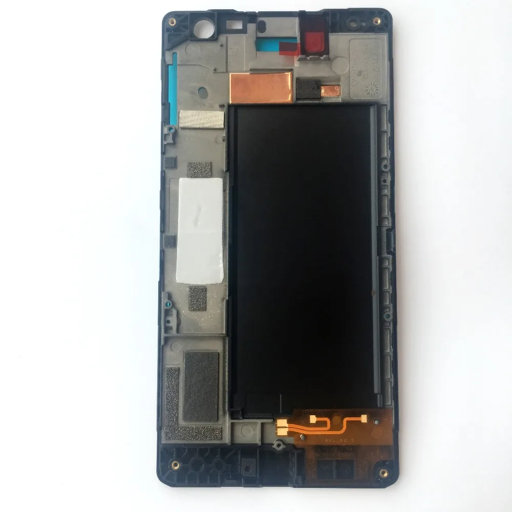 ЖК передняя рамка промежуточная для Nokia Lumia 730|Корпусы и рамки мобильных