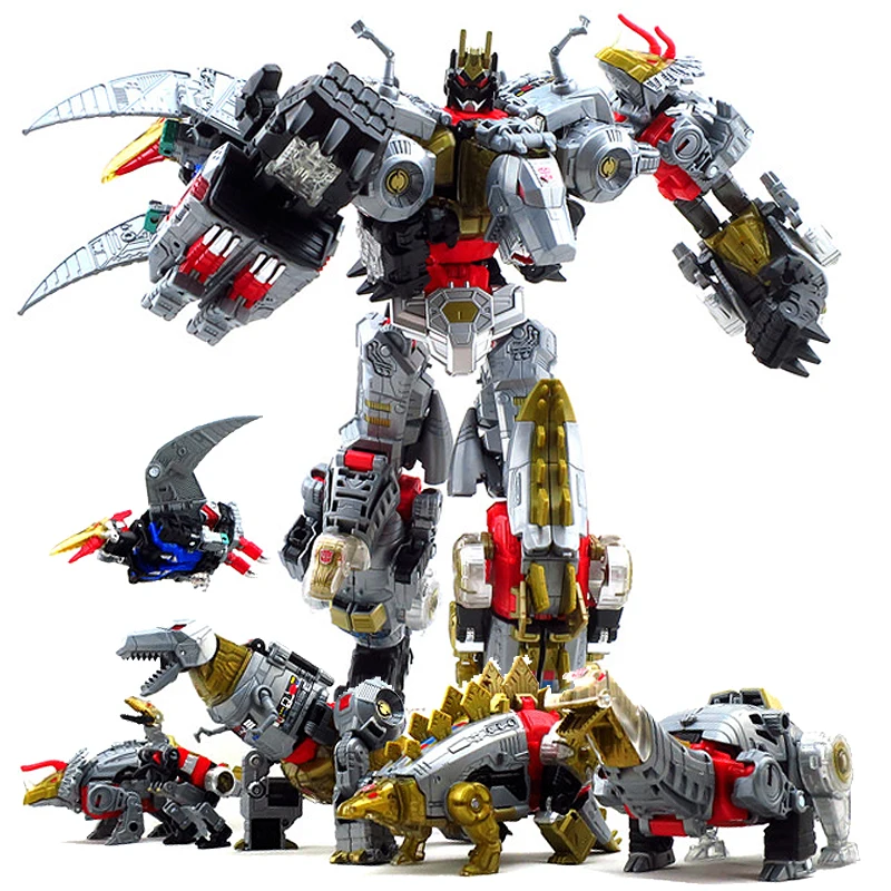 BPF Oversize 33CM Anime Devastator Transformation Robot Car Toys Boy Action Figures Aircraft Motorcycle Dinosaur Model Kids action figure,cartoon toys