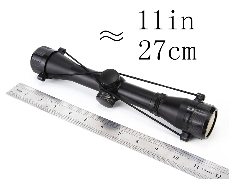 Airsoftsports пистолет Riflescope 4x32 прицел винтовки окулярный волоконно-оптический прицел винтовка/страйкбол пистолет Охота airsoftsports пистолет