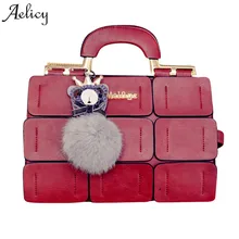 Aelicy, высокое качество, сумки с ручками, женские сумки известных брендов, женские сумки, женские модные замшевые сумки, женские сумки