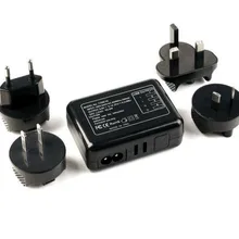 ЕС/Великобритания/США/АС Plug 5 В 2.1a 4 Порты и разъёмы USB Мощность для путешествий дома стены Зарядное устройство адаптер