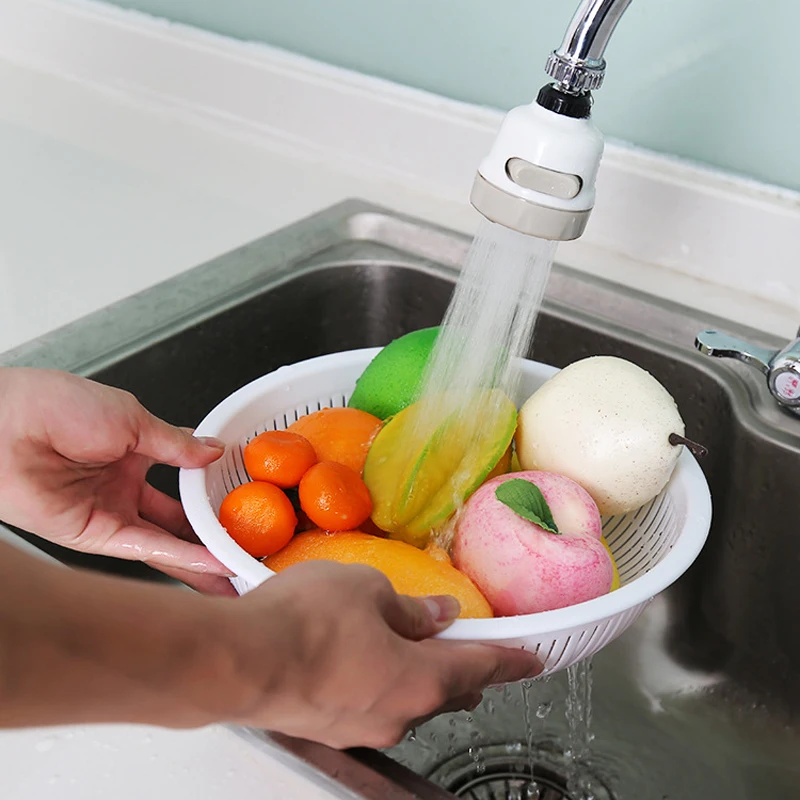 

Rotatable 3 Modes Water Tap Nozzle Filter Splash-proof Extenders Booster Bathroom Kitchen Faucet Accessories Water Saver