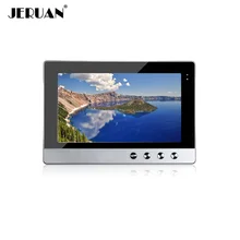 JERUAN 10 дюймов TFT Экран видео-телефон двери дверной звонок Домофон Система только 1001 монитор+ Мощность адаптер