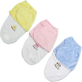 

Soft Baby Nursery Cotton Blankets Receiving Blanket Swaddling Bed Sleeping Bag