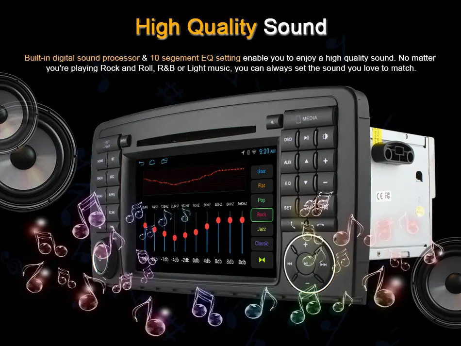 Best Android4.4 Car DVD For Benz R Class W251 R280 R300 R320 R350 Quad Core FM AM radio support wifi 3G BT GPS DAB TPMS DTV 15