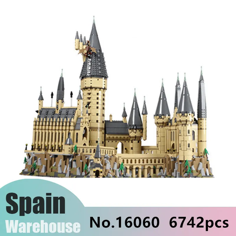

Lepinblocks Creator Harri Magic Potter Movies 71043 Building Blocks Educational King Bricks Toys For Children Christmas Gifts