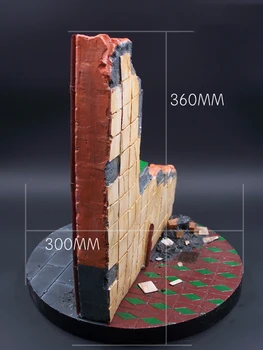 

In Stock S0025 1/6 Soldiers Scene Accessories Double-sided Platform Scene World War II Sneak Scene Model for 12'' Action Figure