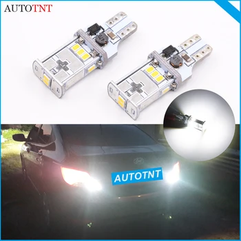 

2X T15 W16W 912 921 LED Bulb Car Back Up Reverse Light White Canbus No Error For Hyundai I20 Santa Fe Solaris Grandeur 3.0 Azera