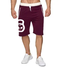 Однотонные мужские шорты летние мужские пляжные шорты персонализированные повседневные мужские шорты с принтом черепа homme брендовая одежда