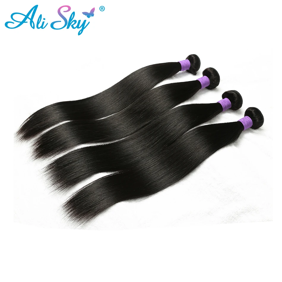 Ali Sky font b Hair b font Vendor Straight Brazilian font b Hair b font Weave