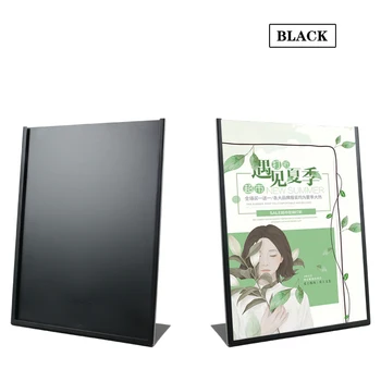 

Linliangmuyu POP ADVERTISING POSTER desktop Display Rack KT Board Sign Holder Menu Display Stand FOR A4 AD page HB14