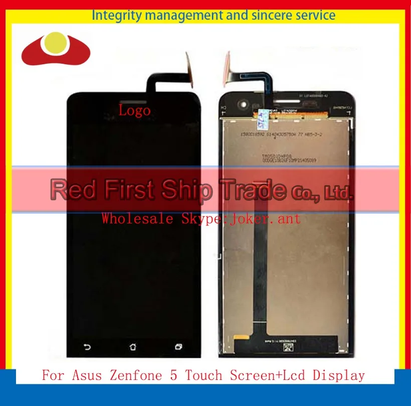 

10Pcs/lot 5.0" For Asus Zenfone 5 A500CG A500KL A501CG Full Lcd Display Touch Screen Digitizer Sensor Panel Assembly Complete
