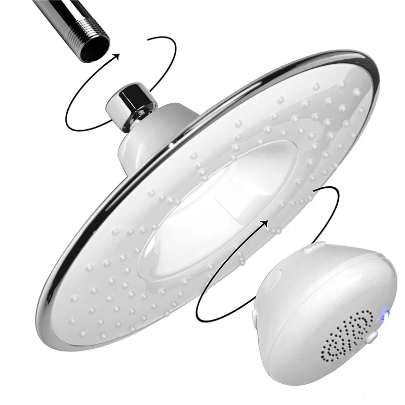 2.5GPM Music Shower Head with Wireless Bluetooth