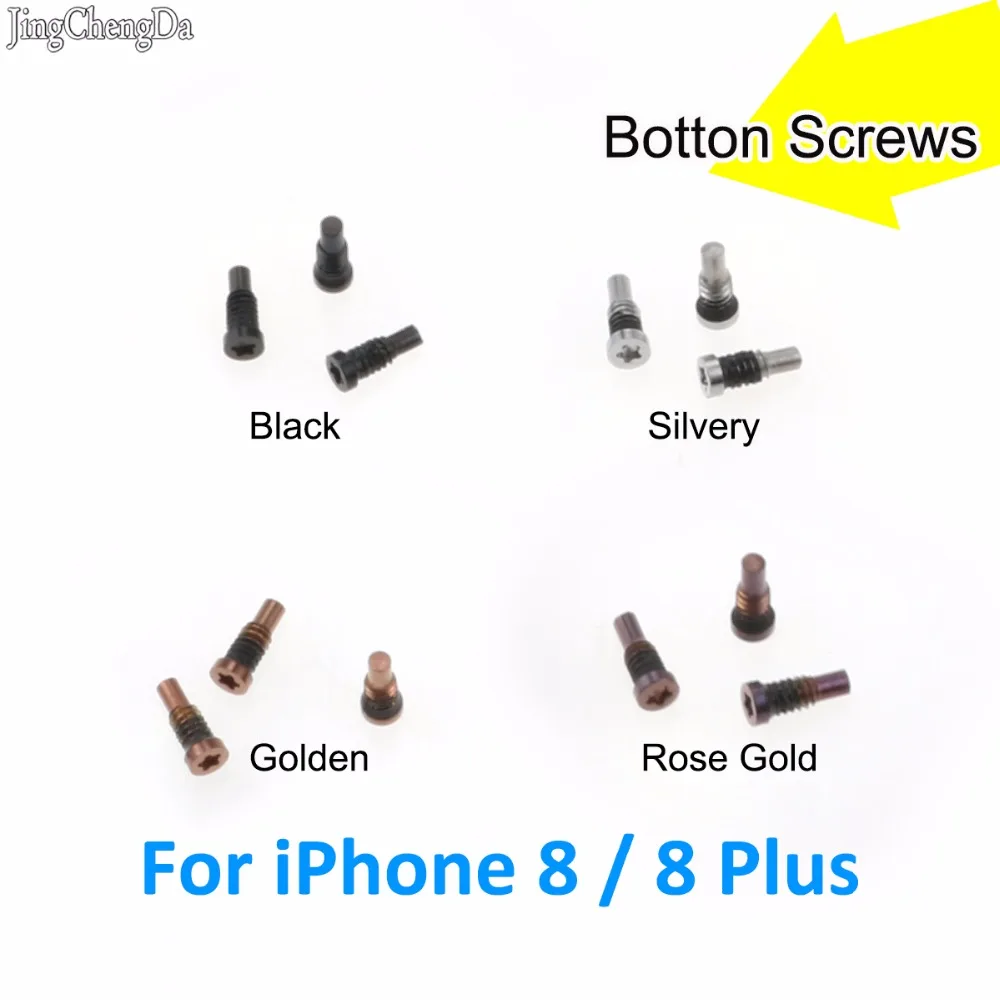 

JCD 1 pcs Torx Five Pointed Star Screw Pentacle Dock Bottom Connector Back Bolt For Apple for iPhone 8 8 Plus 8p 8Plus