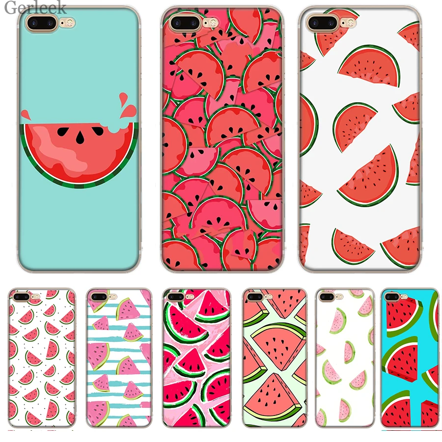 Fruit Watermelon Melon Colors Phone Case Cover For iPhone 6 6S 5 5S SE