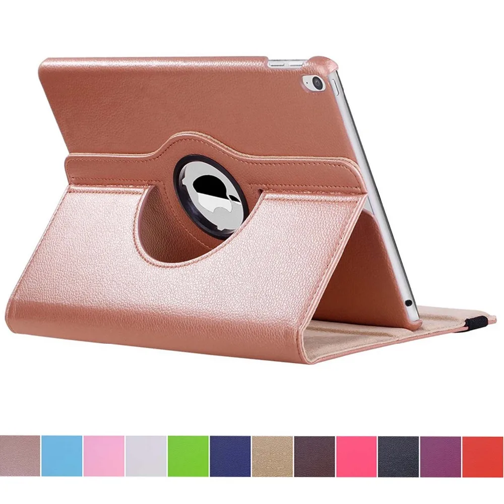 For iPad Pro 11 Case Stand Feature Luxury 360 Rotating PU Leather Case