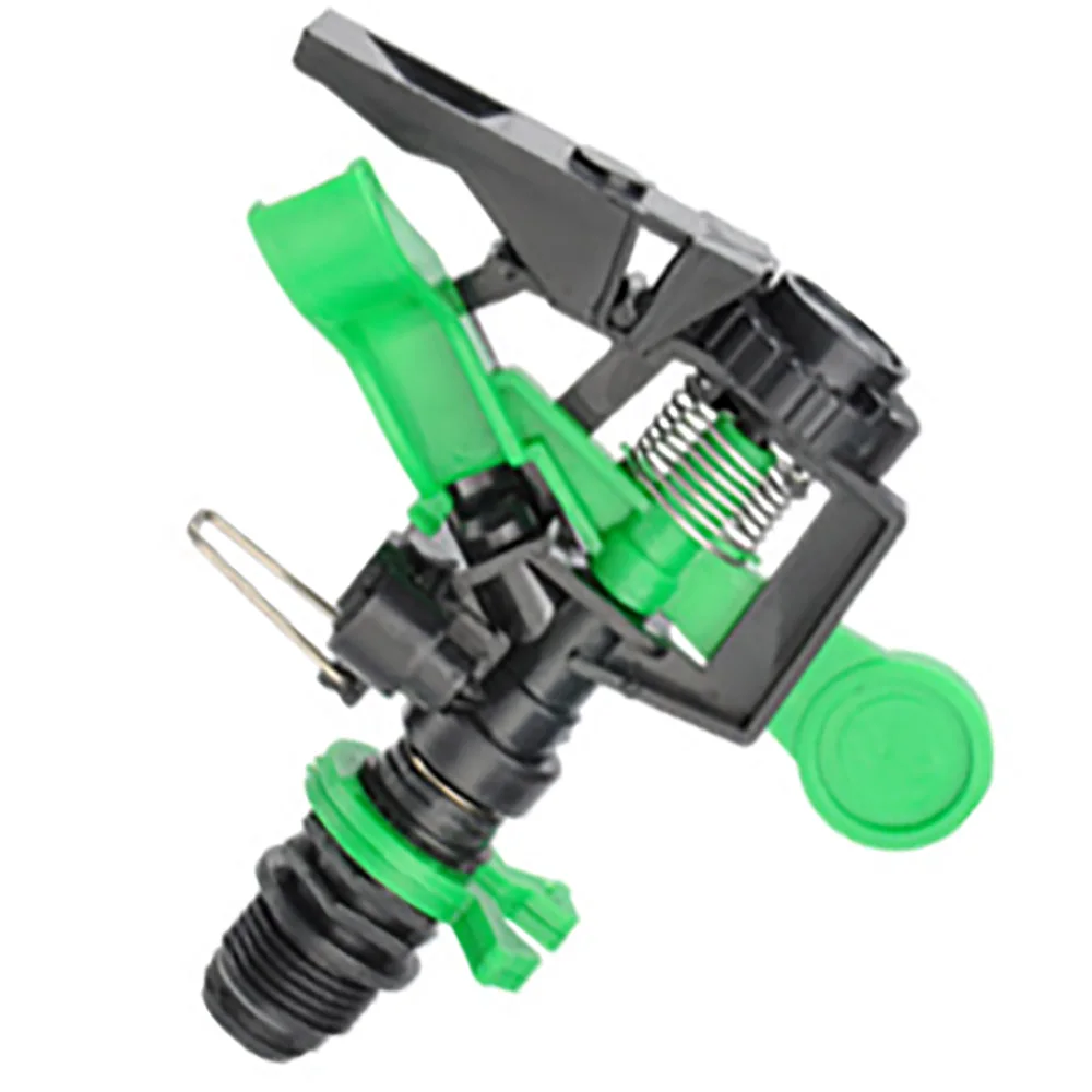 

Automatic 360 Rotating Garden Water Sprinklers Lawn Irrigation Sprinklers And Bracket Connector For Agriculture Drip Garden