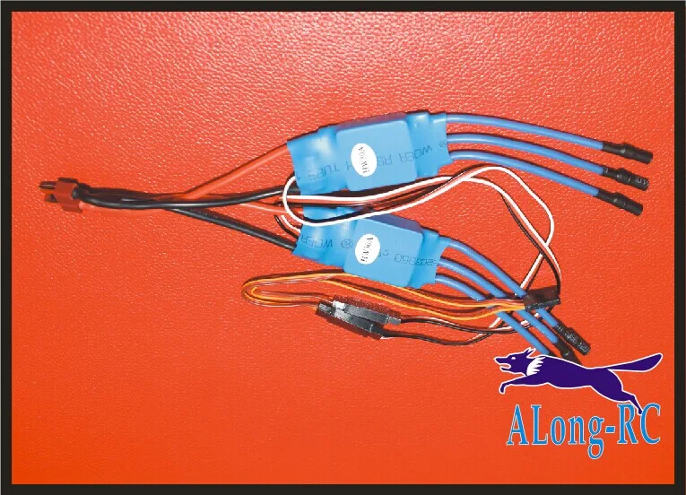 Бесплатная доставка 1 шт. Близнецы 30A бесщеточный ESC для сдвоенный двигатель