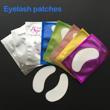 Инструмент для макияжа бумажные накладки для наращивания ресниц привитые наклейки для глаз 11 цветов накладки для ресниц под глазами гелевые бумажные накладки для глаз 100 пар