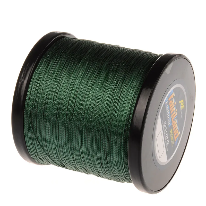 Fairiland 1094yd 4 нити плетеная леска 7 цветов PE 0 # 6 8 1 доступно 10 60 фунтов прочность на