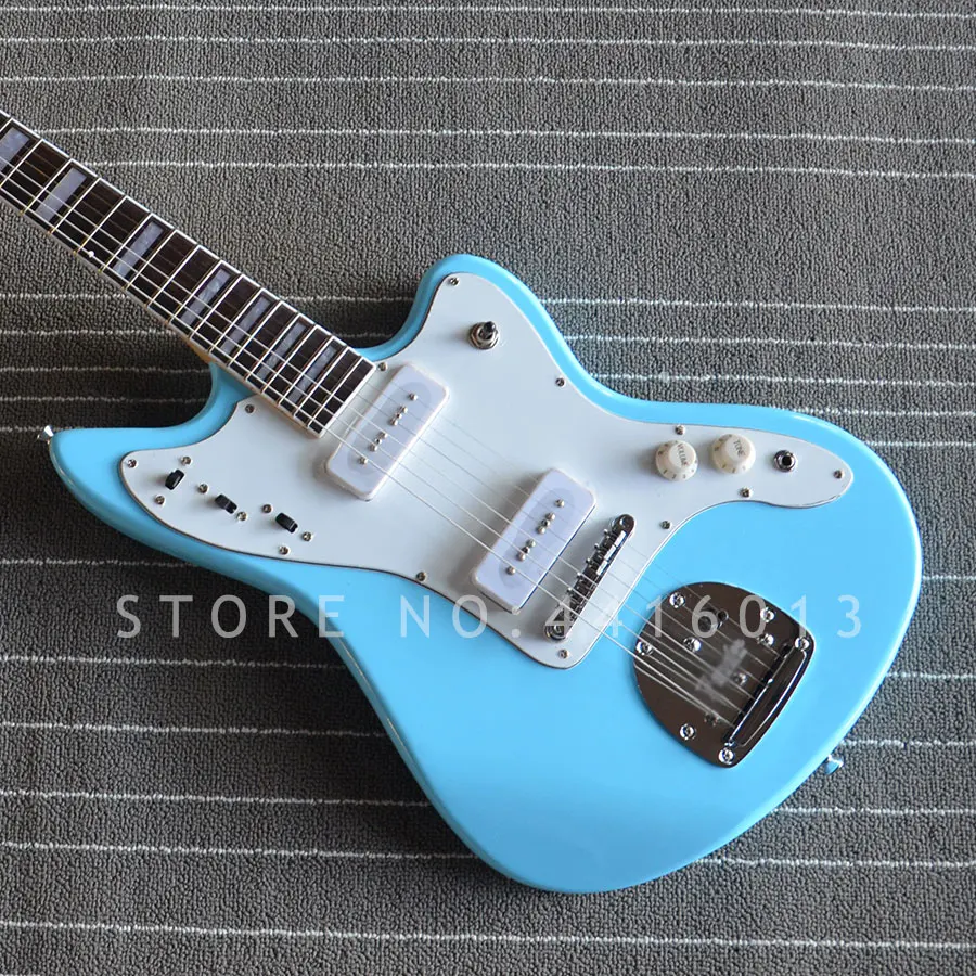 Высокое качество завод на заказ jazzmaster электрогитара 6 струн с палисандр гриф