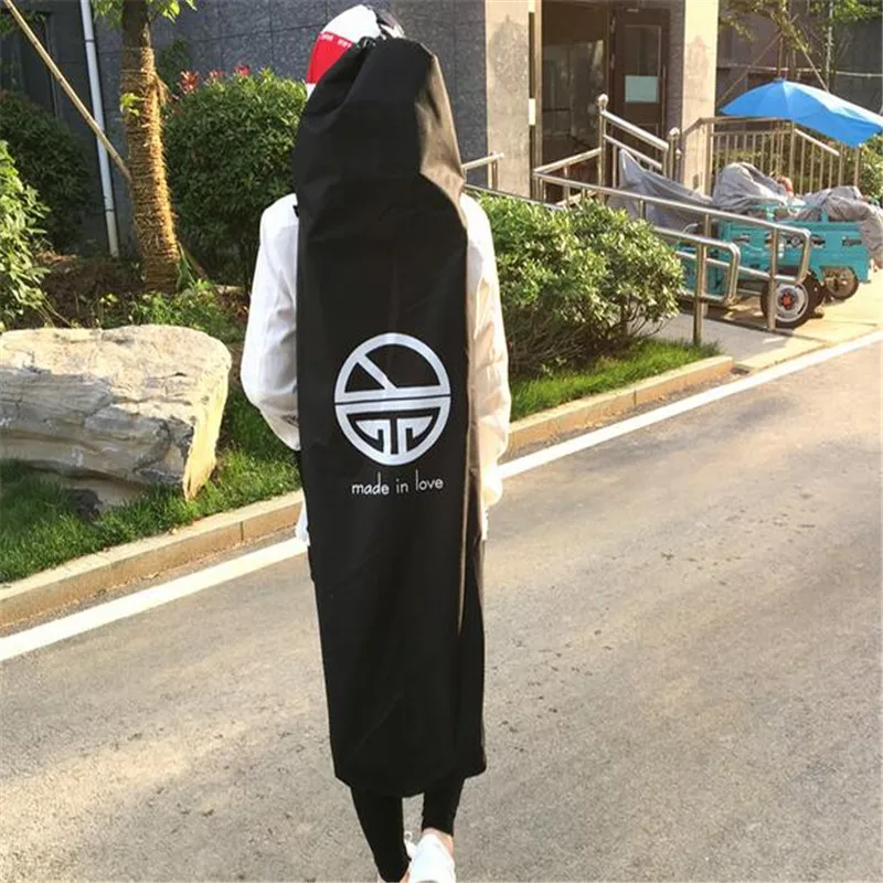 للماء قماش حقيبة لوح التزلج Longboard الظهر Fishboard أكياس الرياضة على ظهره ل سطح لوحة تزلج