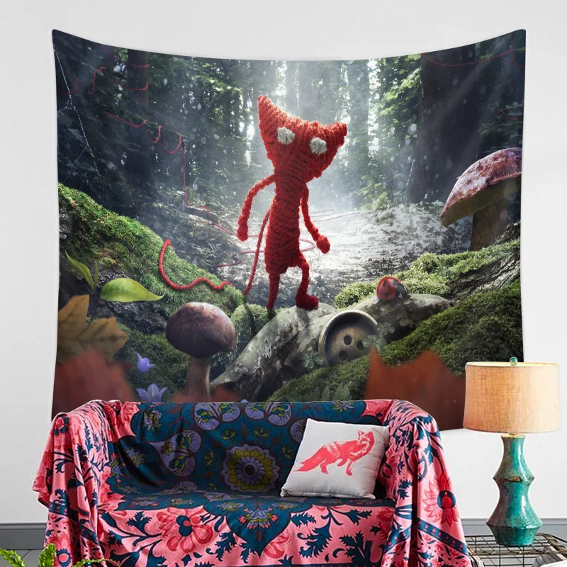 3D гобелен с животными хиппи Печатный макраме Мандала настенный ГОБЛЕН дом